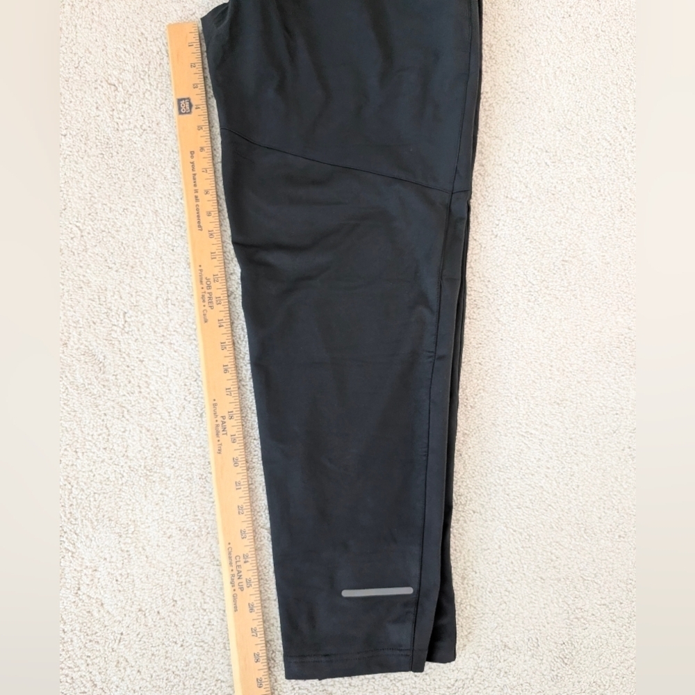 PrAna Ice Flow Hybrid Pant Black Mens Slim Elastic Waist Wicking Hybrid UPF 50 - Picture 15 of 15
